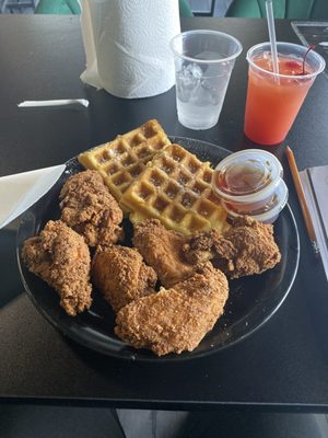 Wings and waffles