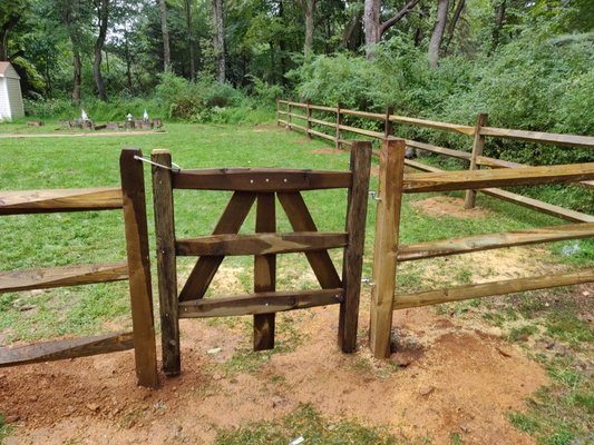 Gate install