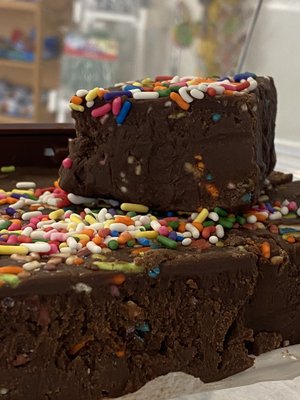 Chocolate B-Day Cake Fudge