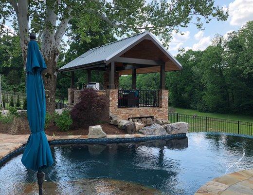 Franklin, TN rustic pool