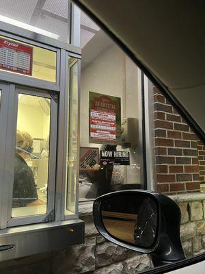 Drive-through window