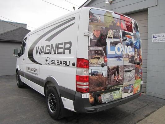 Vehicle Graphics for Wagner Subaru