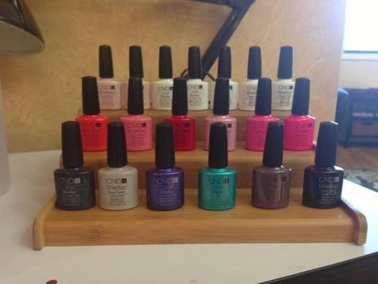 Mr. Nick's is excited to offer Shellac No-chip, long lasting nail polish manicures!