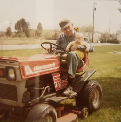 Cedarville grocery in the background. Been going there a long time, see the old pumps in front. Still as good as ever, and still going there