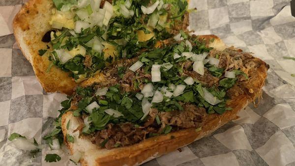 Barbacoa torta.