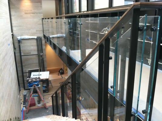 Interior Railing Glass