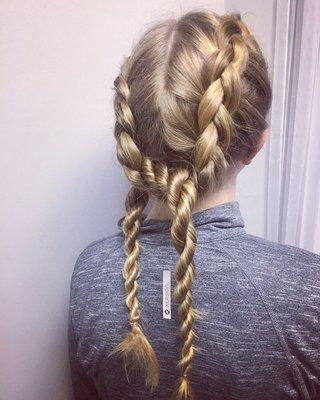 Updo Braids