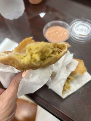 Juiciest chicken empanadas