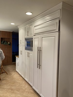 We got this kitchen done Before thanksgiving