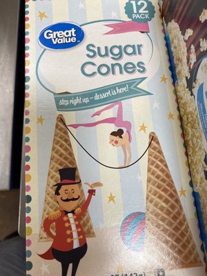 I love their ice cream sugar cones