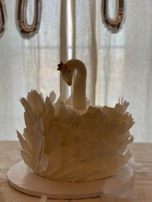 Swan cake