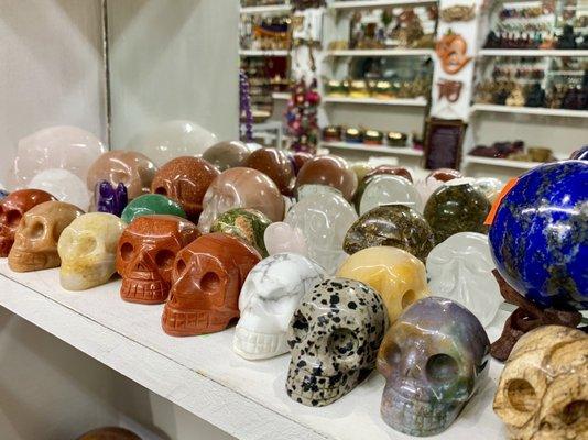 Crystal skulls