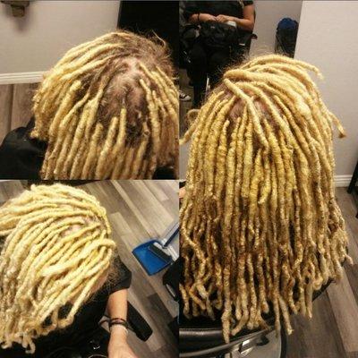 Caucasian locs