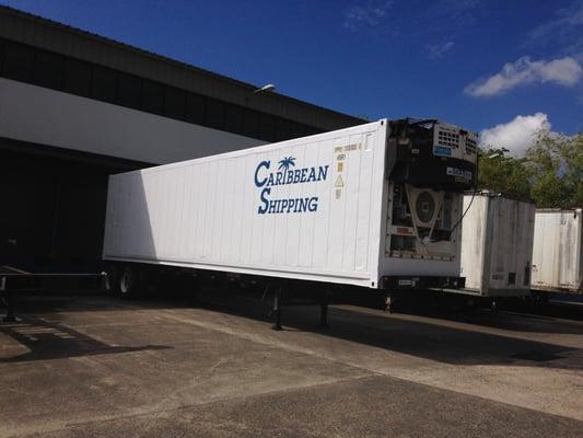 We have 53' refrigerated trailers and a cold storage warehouse