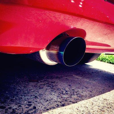 New performance exhaust installed pt2 (also replaced the rest of the piping as well)