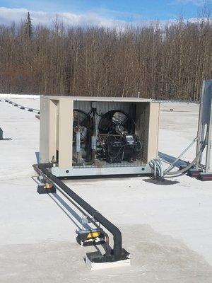 Freezer condensing unit