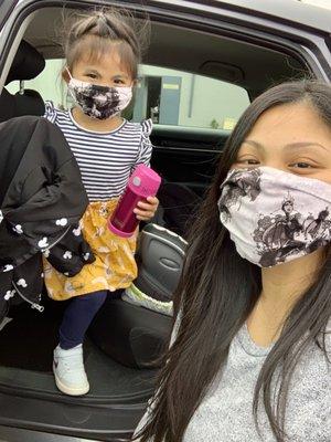 If my 4 year old can wear a mask & not complain then so can you! #BeatCOVID19 #SafetyPrecautions #wearingiscaring #Wearamask