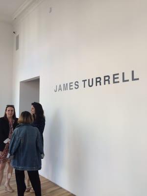 James Turrell, featured artist at the Pace Gallery opening