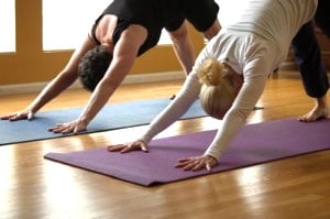 Half Moon is a welcoming yoga studio in Langley Village, Whidbey Island