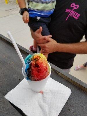 Rainbow Shave ice