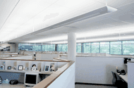 New energy efficient lighting for offices