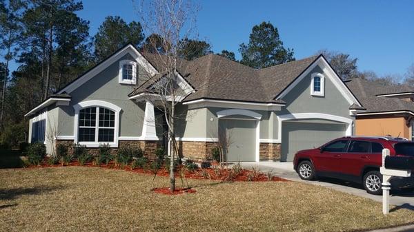 1912 Salt Creek Drive, Fleming Island. Closing today! 4BR, 2-1/2 bath, 2,513 sq.ft., New Construction. For Rent at $1995/month.