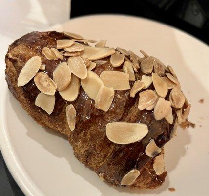 Chocolate and almond croissant