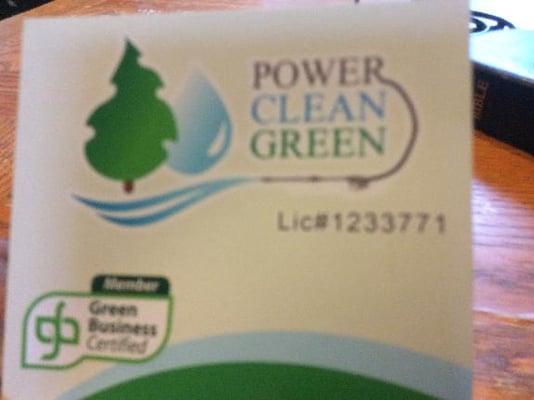 Power Clean Green