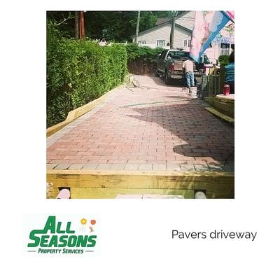 Pavers installation