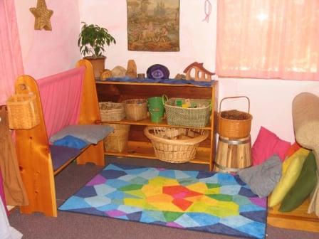 Another Kindergarten classroom play nook.