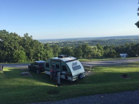 When we first arrived we were so impressed with the spectacular view!