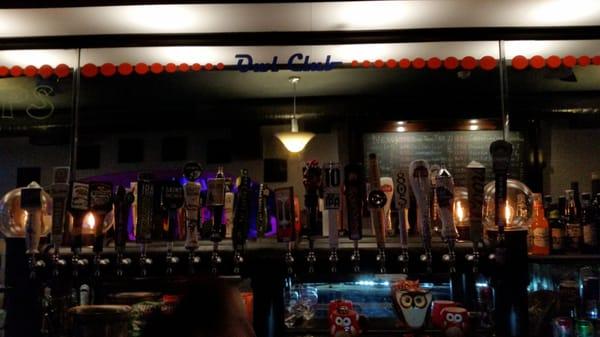 Plenty of beer on tap