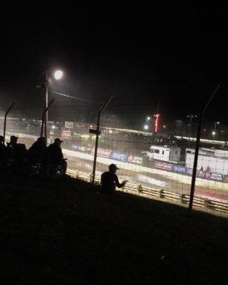 View from Turn 1 Bleachers