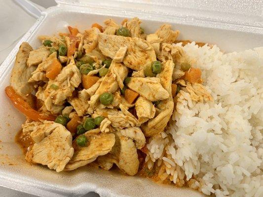 Panang Curry w/ extra chicken