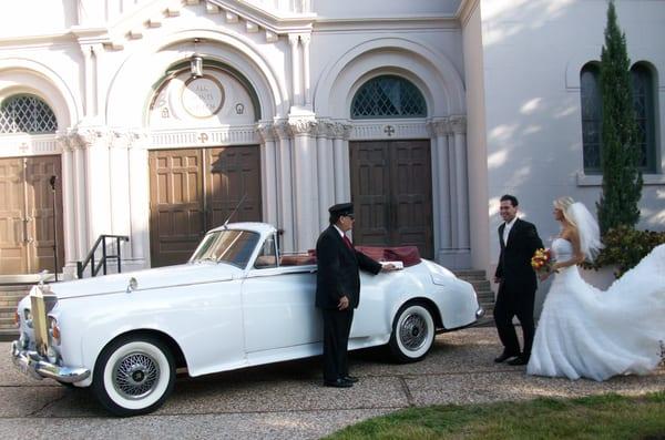 Jordan Limousines vintage Rolls Royce