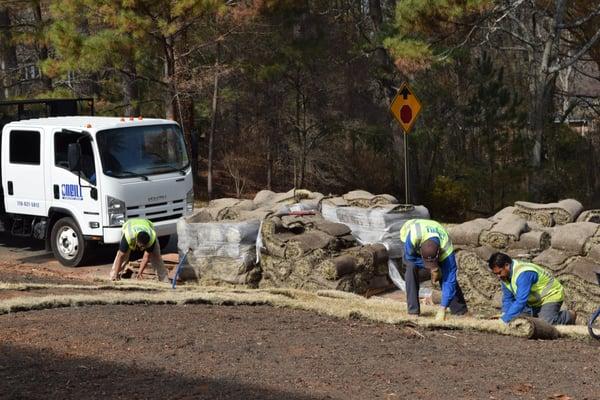 Sod and irrigation installation and repairs.