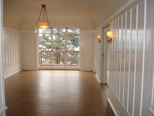 San Francisco Raffle House - rebuilt dining room saving the 1890's interior