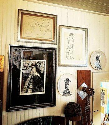 Vintage art to personalize any space.