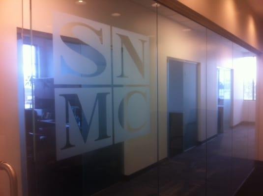 Our decorative films add a professional appearance to your office.