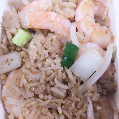 Shrimp fried rice