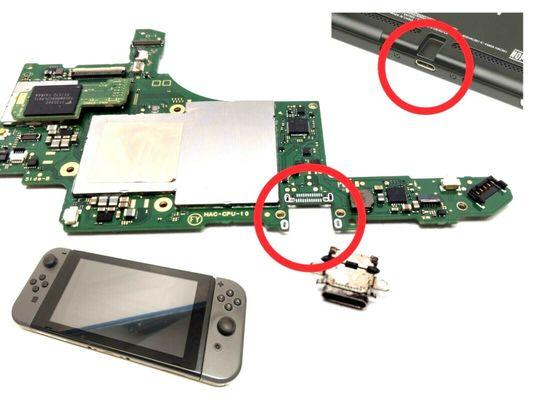 We fix the Nintendo switch