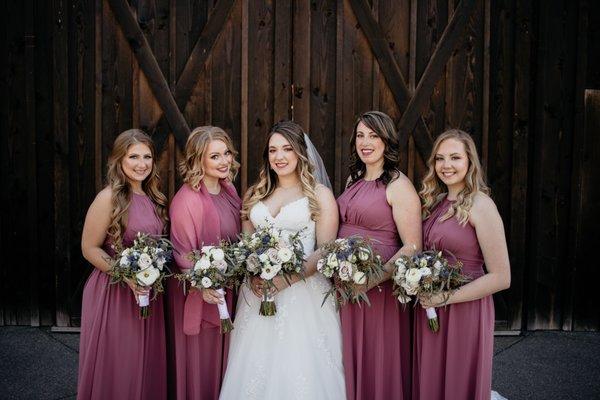 Bridal Party hair and makeup