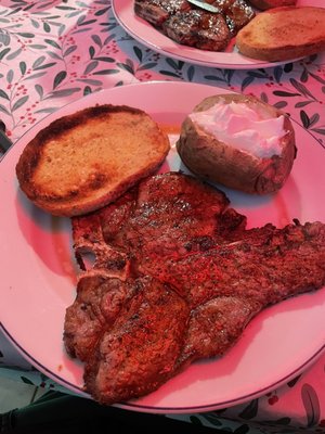 Tbone meal of the day on Friday