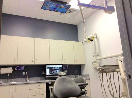 Watch TV during your dental treatment