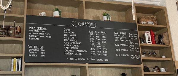 Casanoah Coffee