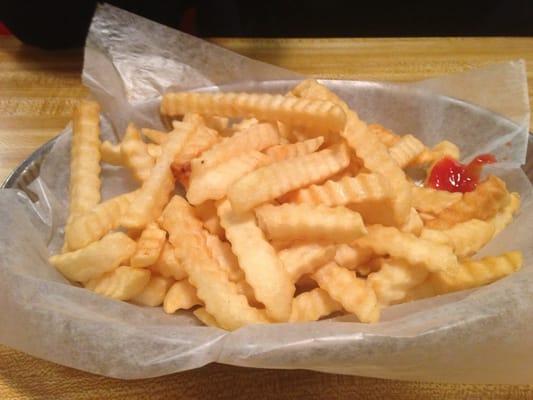 Crinkle Cut fries!