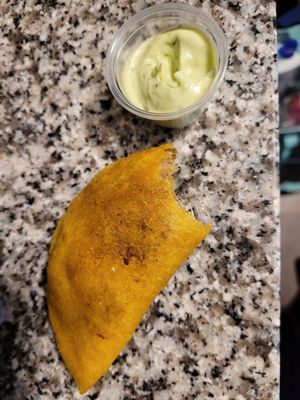 Beef and potato empanada