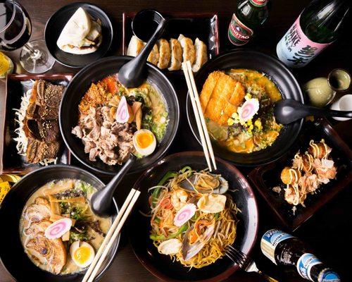 We focus on serving the best dining experience for  RAMEN, SUSHI, & KUSHIYAKI (Japanese Skewer), with a complete bar menu.