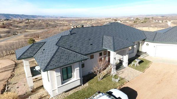 EuroShield Roof completed in Castle Rock, Colorado.