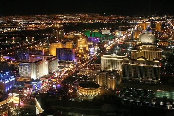 The world reknown Las Vegas Strip